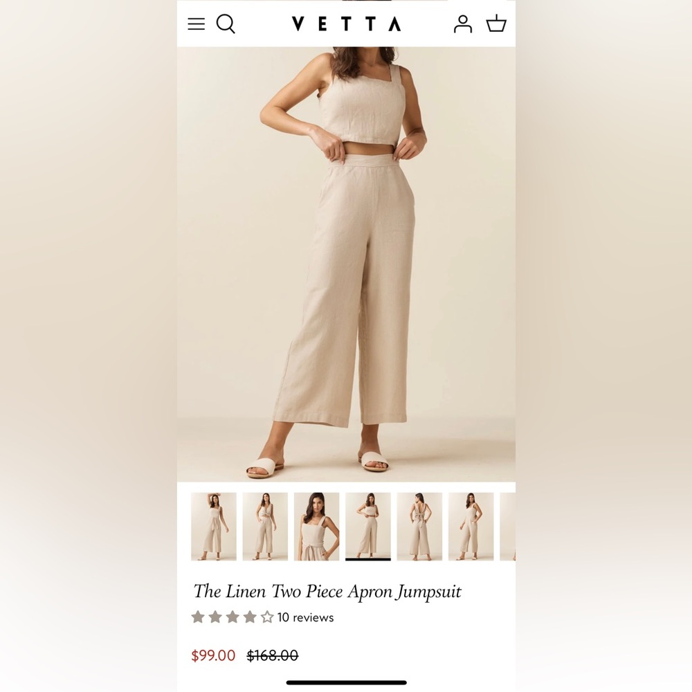 VETTA Linen Pants